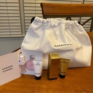 Chanel Chance, Sublimage, Le Lift, drawstring bag NWT AUTHENTIC